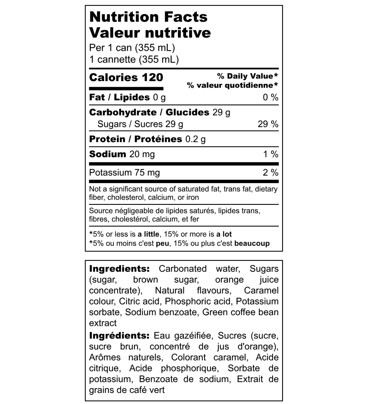 Alpine Mix Nutrition Facts